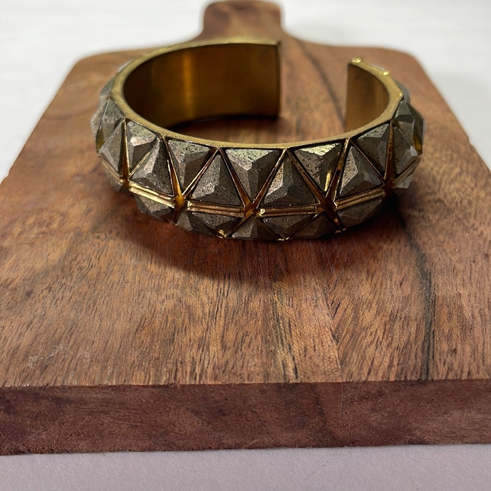 Sorrelli Pyrite Cuff Bracelet